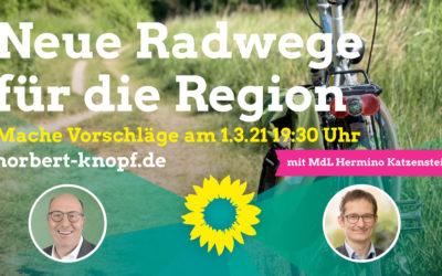 Neue Radwege für die Region